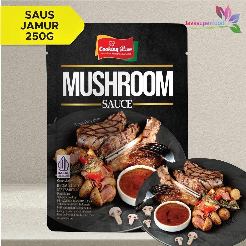 

[Halal] Saus Jamur / Mushroom Sauce Saus Jamur Mushroom Sauce 250g
