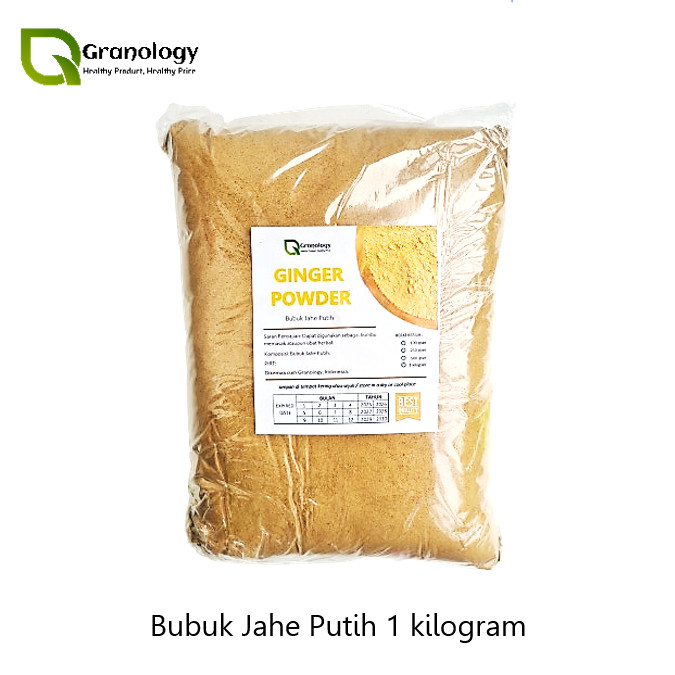 

Jahe Putih Bubu Ginger Powder 1 Ilogram By Granology