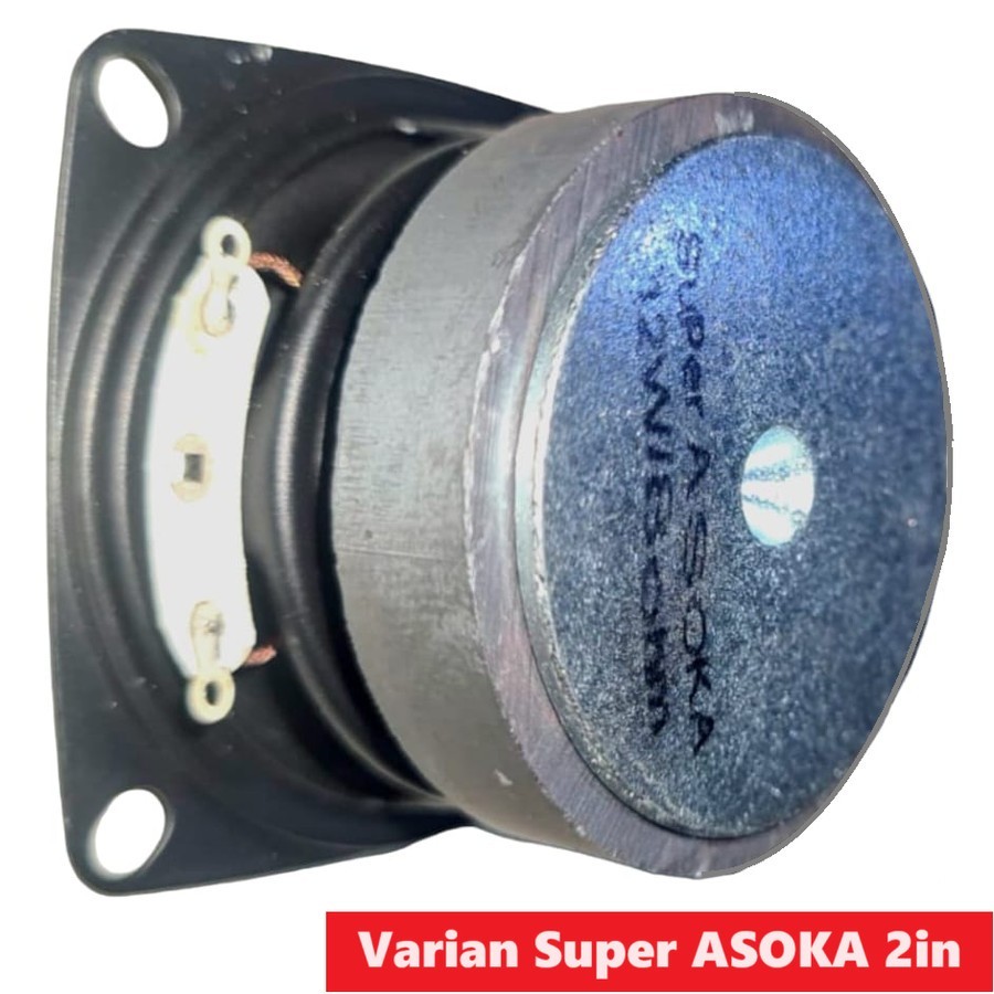 HIFI Mini Speaker Asoka High Power mid-woofer super low bass magnet tebal