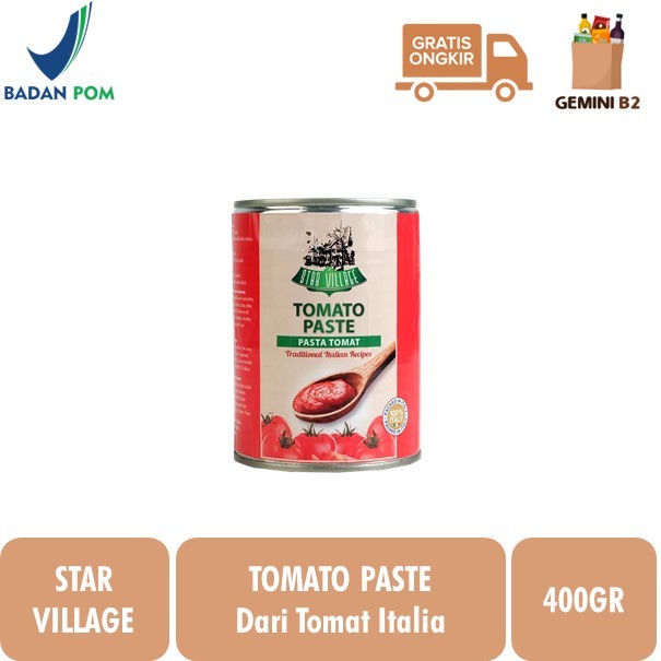 

Tar Village Tomato Pate Pata Tomat 400Gr Produ Italia