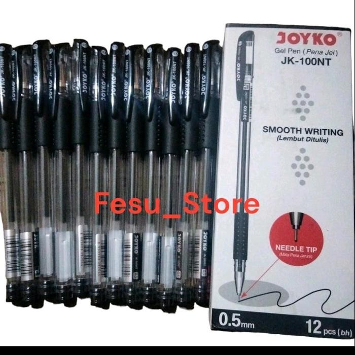 

Pulpen easy gel joyko isi 12pcs Stationery
