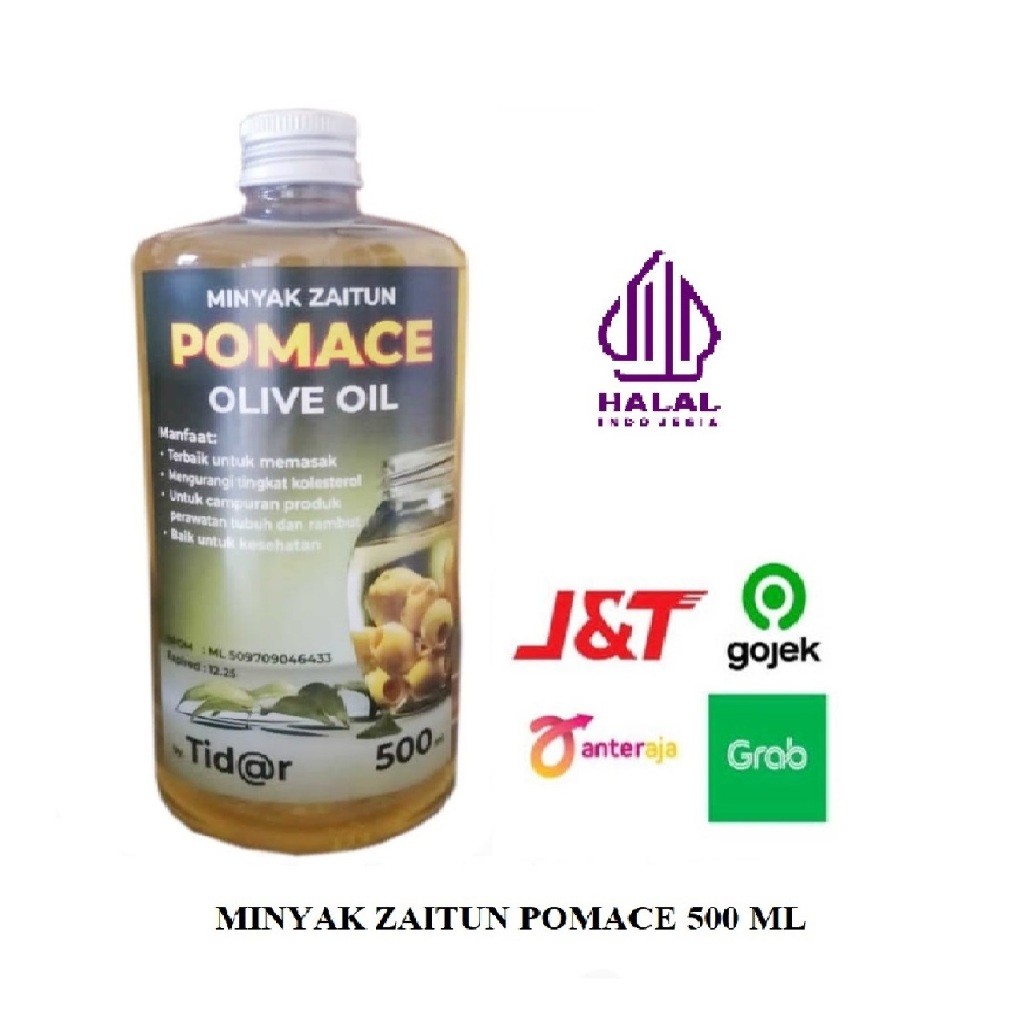 

Olive Oil Pomace / Minyak Zaitun Extra Light 500ml Baik Untuk Memasak dan Salad