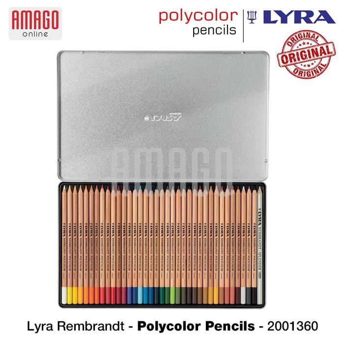 

Big Boss - Lyra - Rembrandt Polycolor Pencils - 36 Pcs - Assorted Colors- 2001360