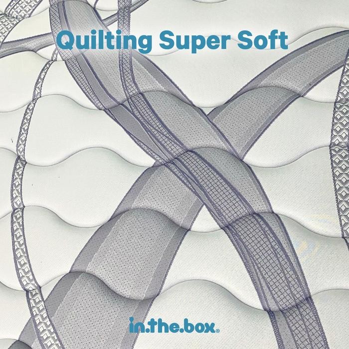 Kasur Spring Bed In The Box Alpha - Free Bantal