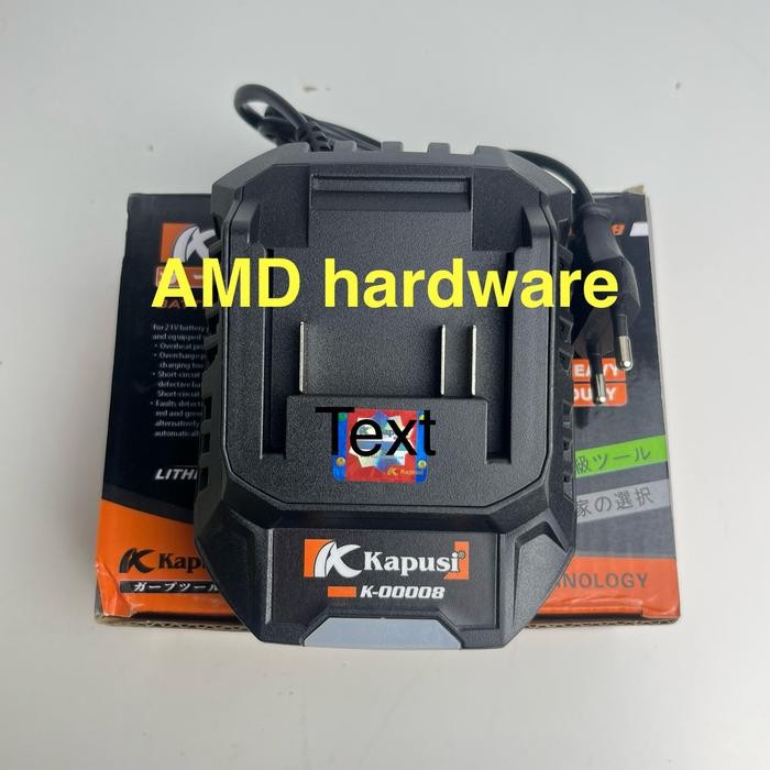 CHARGER CASAN BATERAI CORDLESS BOR IMPACT WRENCH KABEL CAS NAGAWA 21V