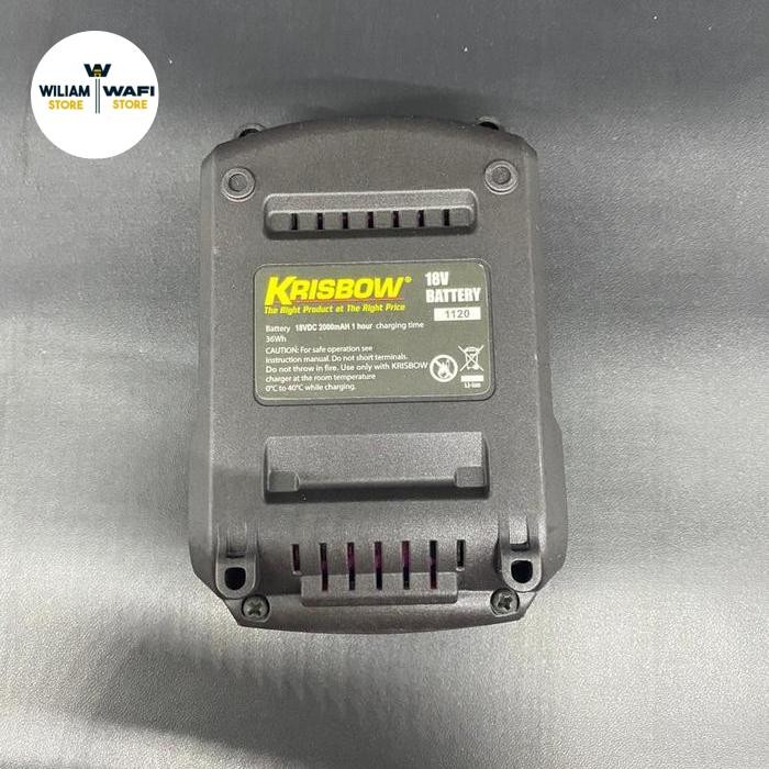 KRISBOW CHARGER 18 V BATTERY FOR BOR CORDLESS / KRISBOW CHARGER BOR