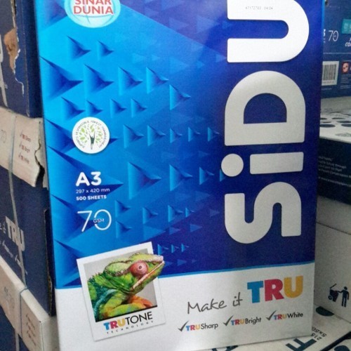 

HVS A3 75 gsm Kertas Besar/Kertas HVS A3 75 gsm 297 x 420 mm - isi 100 lembar