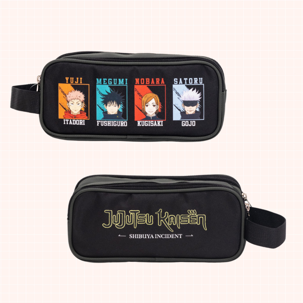 

Dadi - Jujutsu Kaisen Graphic Green Pencil Case - Tempat Pensil/Alat Tul