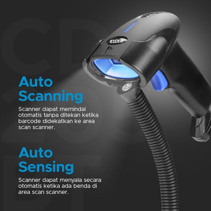 CODESHOP CD-205 BT SCANNER BARCODE GENGGAM BLUETOOTH