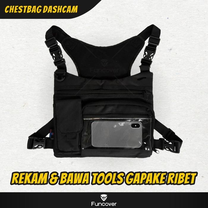 Chestbag Tas Dada Tactical Record Candid Camera Gadget Motor Funcover