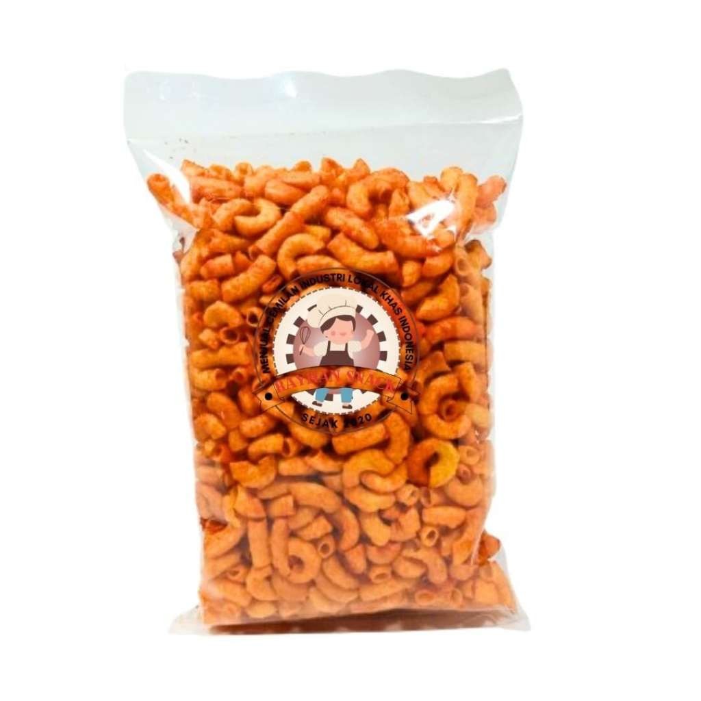

Olivoliv Snack Makaroni Bantet 500Gr Macaroni Bantet Pedas Kiloan