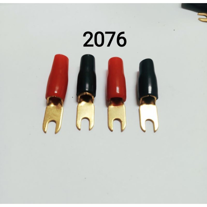 Fresh Lingling Skun Kabel Power 4 Awg Dan 8 Awg Sepasang Skun Gold Plated Audio Speaker . Harga