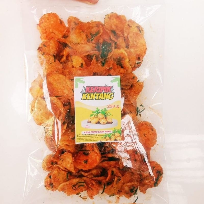

Olivoliv Snack Aneka Rasa Keripik Kentang 250 Grm /Cemilan Kekinian / Snack / Cemilan Terlaris/