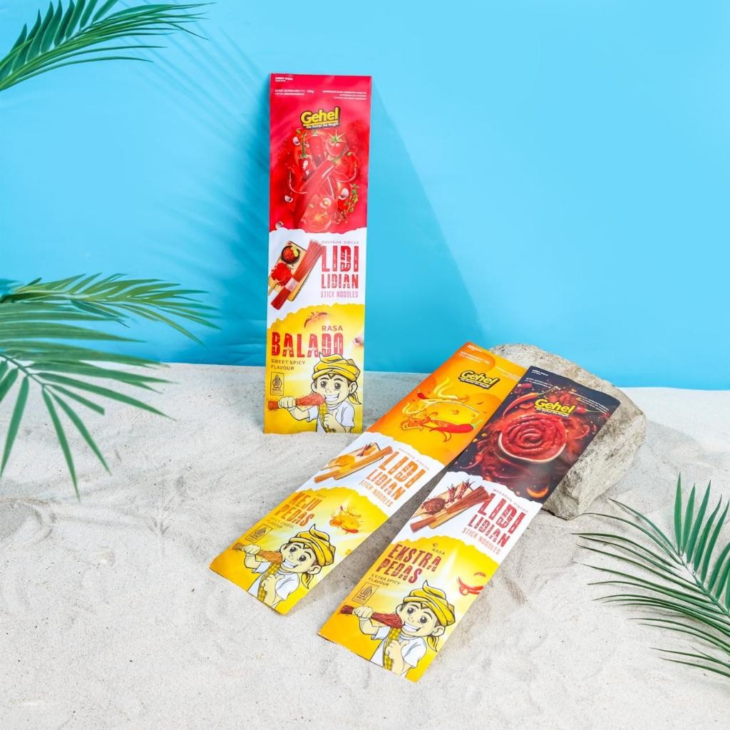 

Olivoliv Snack Mie Lidi Gehel Kemasan Kertas 130Gr