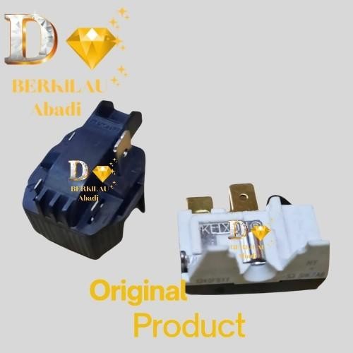 PTC overload kulkas sharp 2 pintu original - Relay overload Ori sharp