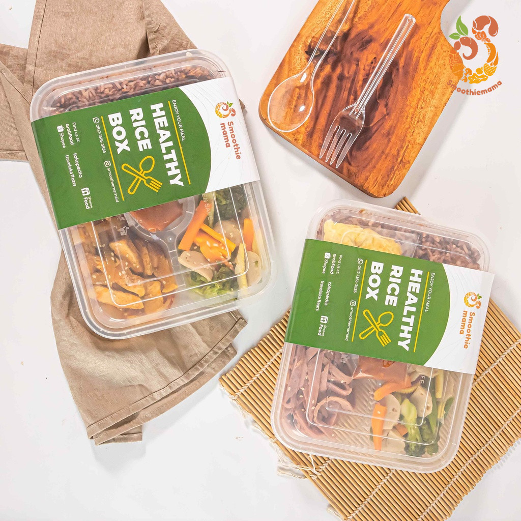 

Olivoliv Snack Nasi Box Healthy Box Catering Diet Box Banyak Rasa Healthy Rice Box Porsi Banyak