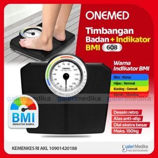 Timbangan Badan Manual Onemed 608 + Indikator BMI / Timbangan Badan Onemed 608 + Bagus Ori Terlaris 