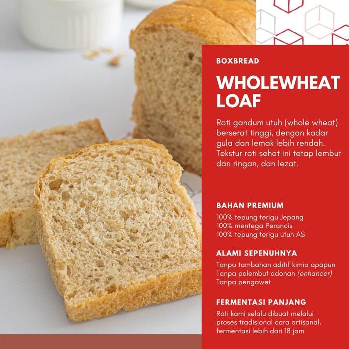 

JTTOP" ROTI GANDUM UTUH WHOLE WHEAT BREAD