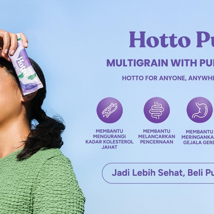 

JTTOP" HOTTO PURTO MULTIGRAIN WITH PURPLE POTATO - 1 POUCH (16 SACHET)