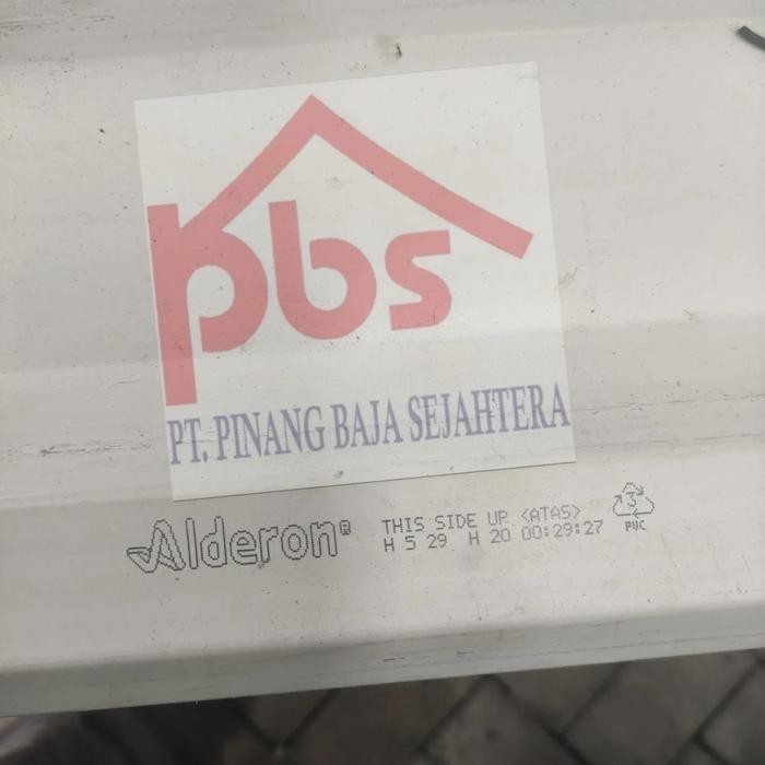 Alderon / Atap UPVC/ Atap Alderon 830 *