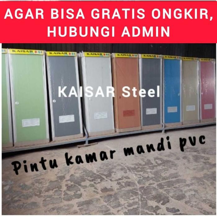 Pintu PVC Kamar Mandi Cermin KAISAR