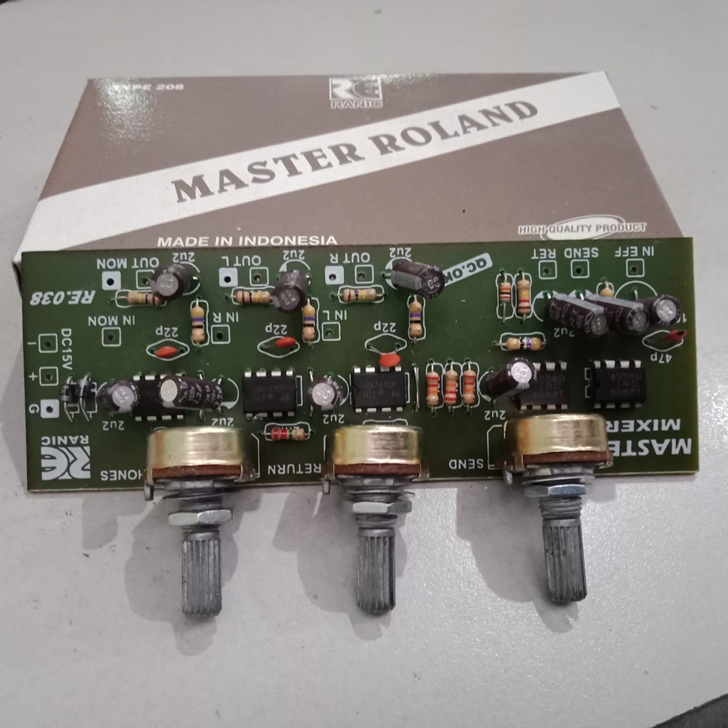 Kit Master Mixer Rolland Roland