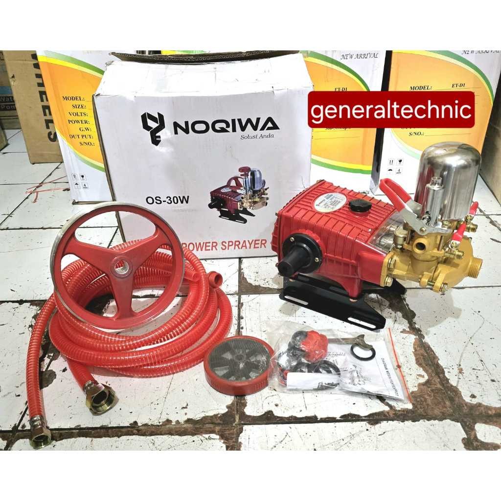 Happygardens Power Sprayer Ps30 Noqiwa Ps30 A (Body Sirip) Pompa Stimset Noqiwa Ps30A Pompa Sprayer