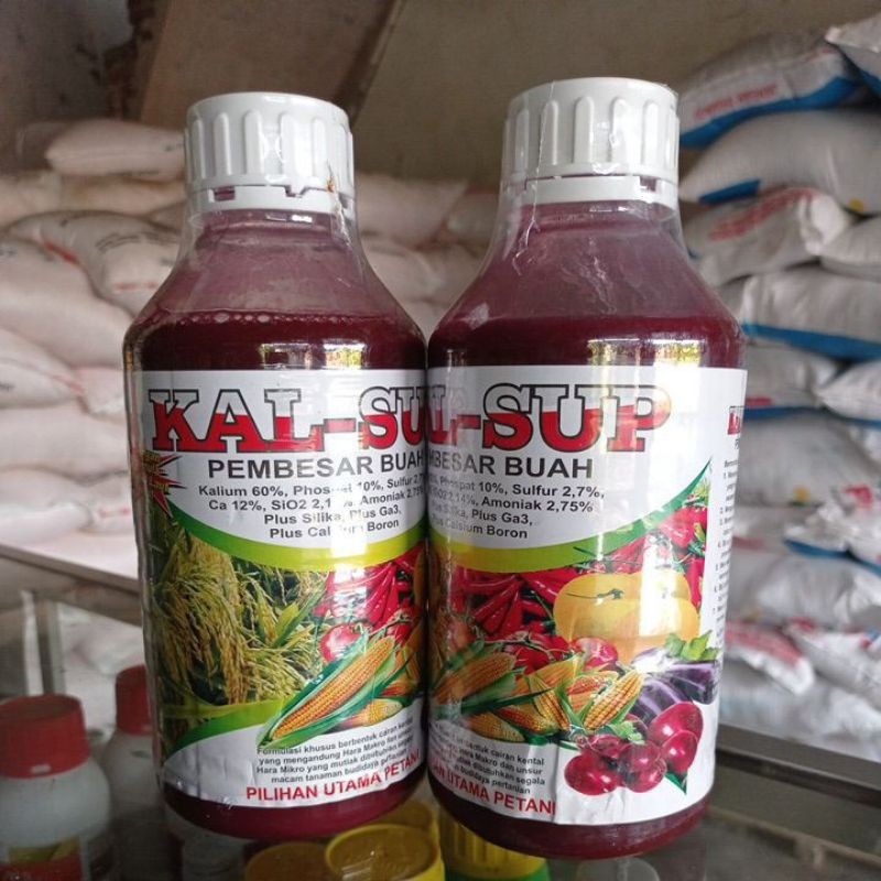 Happygardens Pupuk Cair Kalium Super Extra Kemasan 1 Liter Pembesar Buah