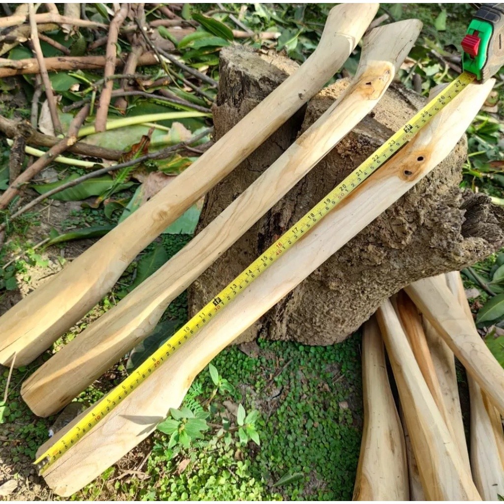Happygardens Gagang Cangkul Doran Kayu Jati -Doran Cangkul Kuat