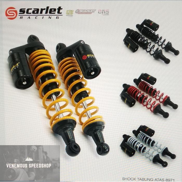 Shock Tabung Atas Scarlet Racing 8971 Ukuran 360mm