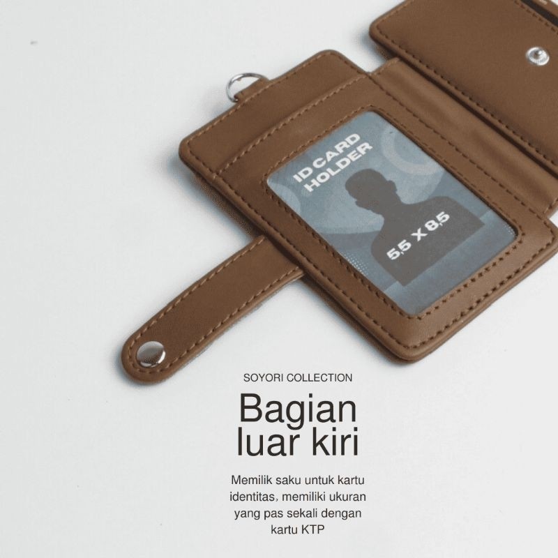 

id card holder nametag lanyard pastel LIPAT 2 SID008