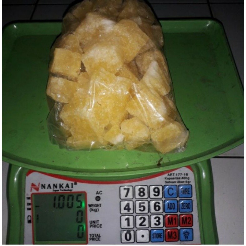 

Gula batu kuning 1kg