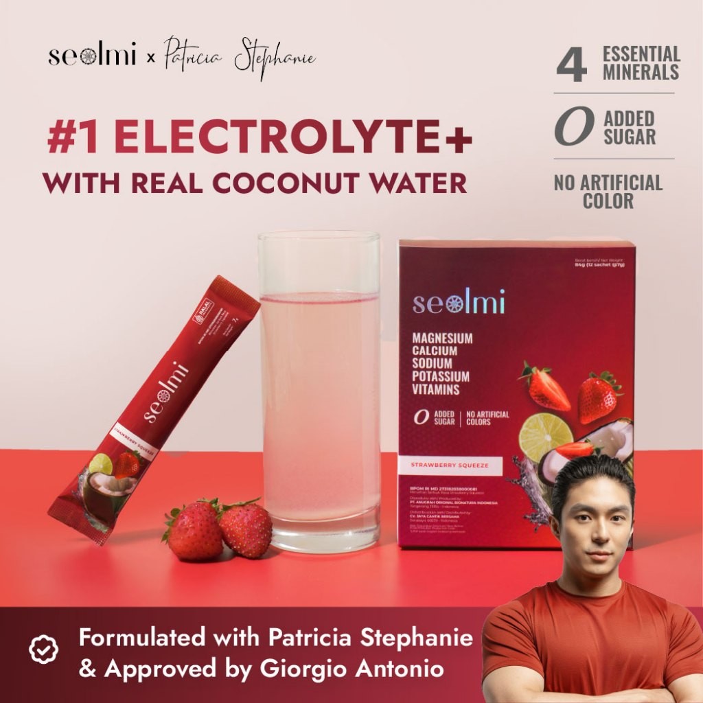 

[NEW LAUNCH] SEOLMI ELECTROLYTE+ WITH REAL COCONUT WATER & 4 ESSENTIAL MINERALS TERLARIS