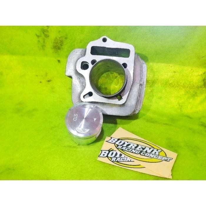 PAKET BORE UP BLOK LEGENDA PISTON 53/5455 PISTON KAZE 115CC BOYRENK