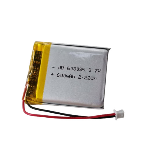 MD Battery Baterai Lipo 1S 3.7v 3.7Volt 600mAh 603035 BMS elektronik untuk printer pompa asi speaker