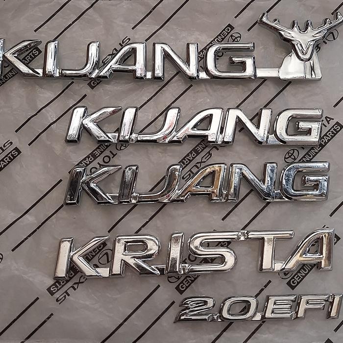emblem logo kijang krista 2.0 set
