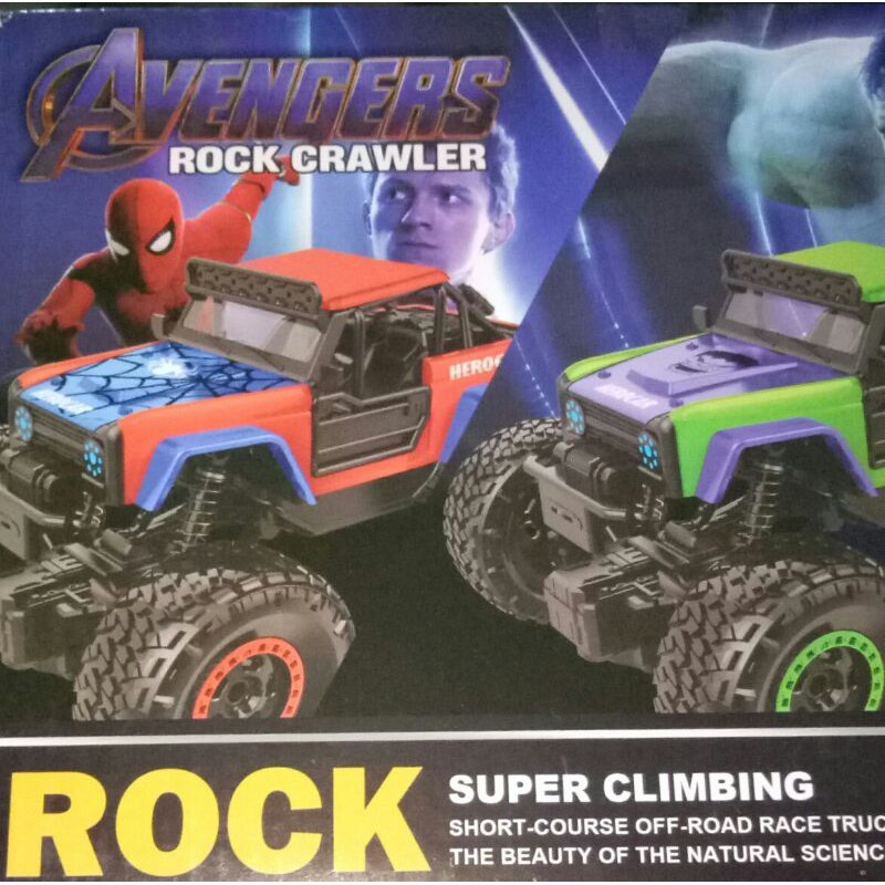 remote control dan reciever mobil remote control rock crawler 1:20 spare part RC8