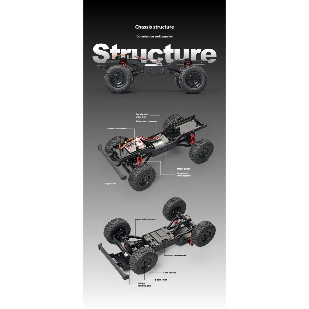 NEW UPGRADE MN99S MN98 Anti Air Waterproof Asli rc crawler LAND ROVER RTR full propo Rc Adventure