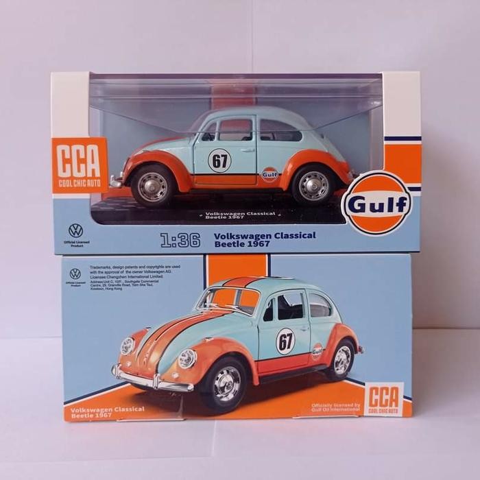 Miniatur Diecast Mobil VW Kodok Klasik