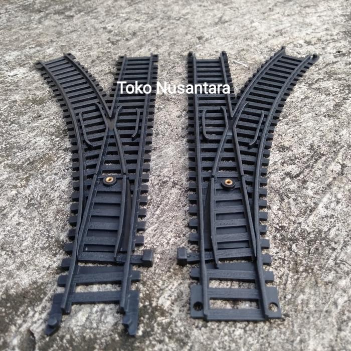 Wesel Standar Original Rail King Rel Miniatur