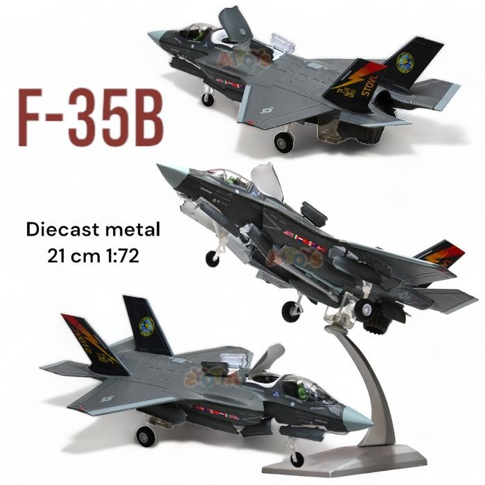 Miniatur Diecast Pesawat F/A-18E Super Hornet 18 cm 1:100