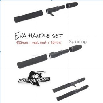 Eva Handle set - Gagang Joran Custom Spinning/Casting