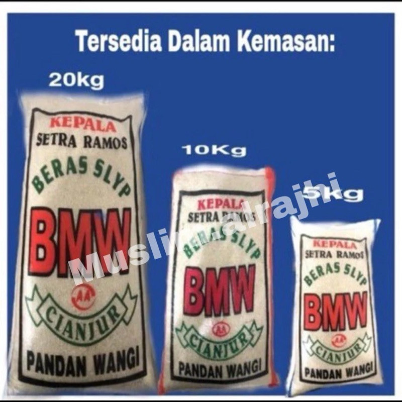 

Beras Bmw Cianjur Asli 5kg, 10kg, 20kg Tanpa Pemutih