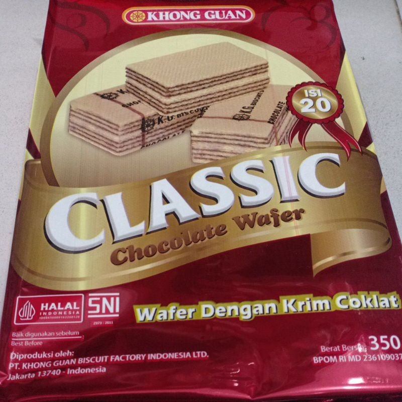 

Khong guan Wafer Classic 350gr