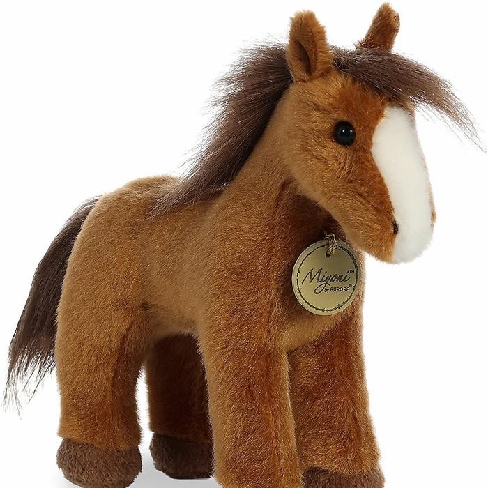 Boneka Kuda Coklat Lucu