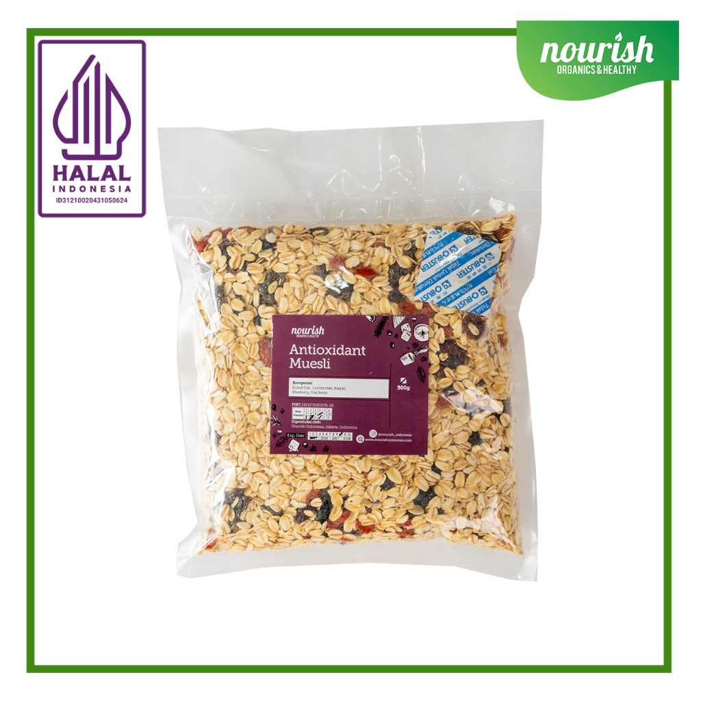 

Buy 1 Get 1 Free Antioxidant Muesli (500gr x 2pc)