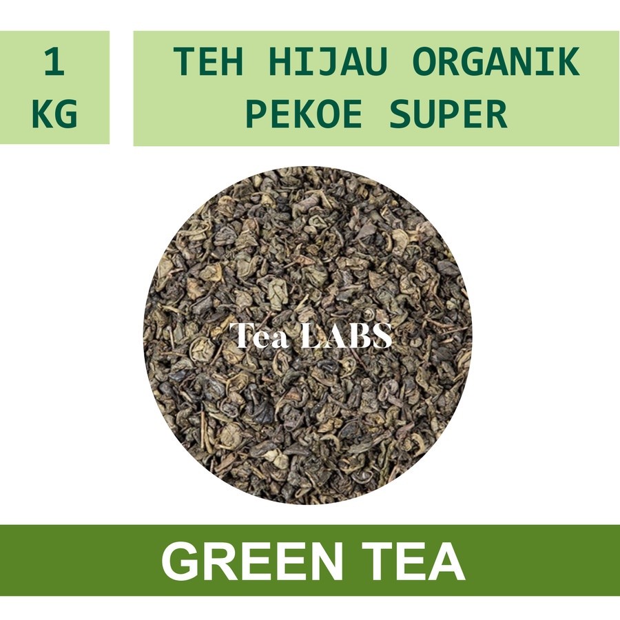 

Teh Hijau Pekoe Super Organik Kiloan / Premium Green Tea 1 KILO