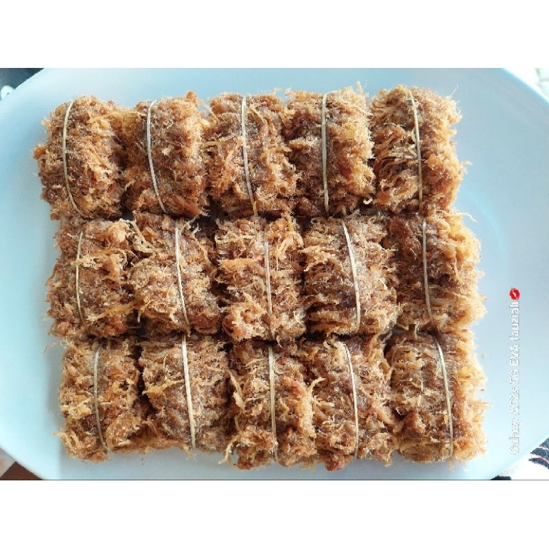 

GEPUK AYAM JUJUT / GEPUK JUJUT AYAM / ABON AYAM ,ISI 15 IKAT 300grm (terenak,murah,ready stiap hari)