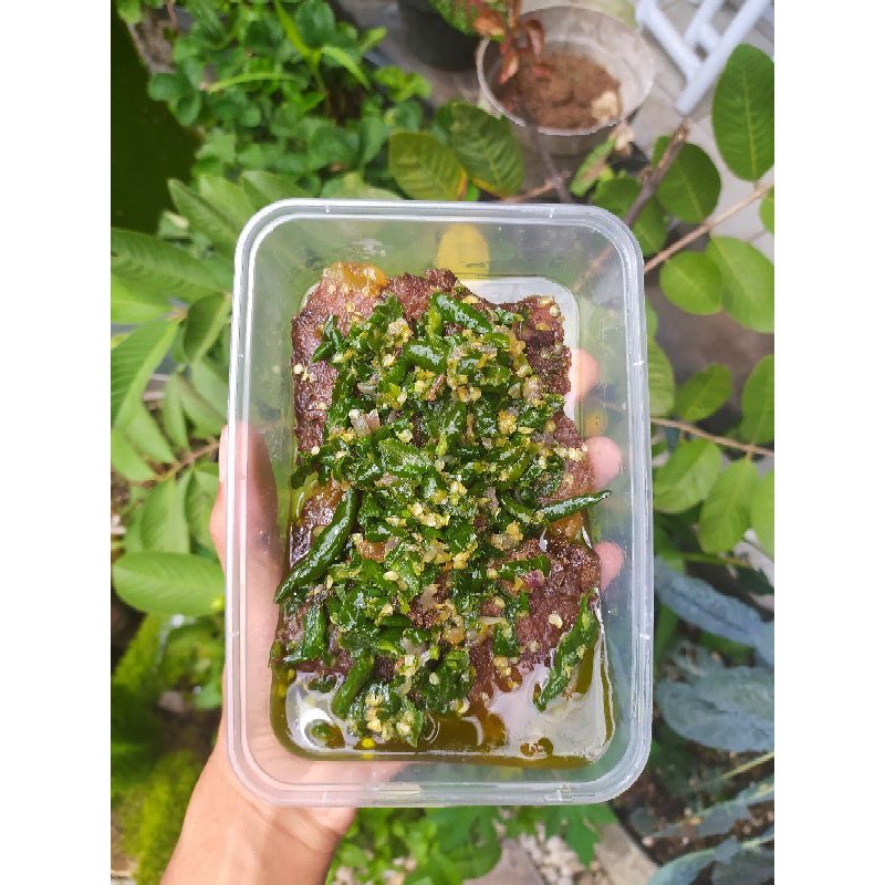 

DENDENG BATOKOK CABE IJO SIAP SAJI (BISA VAKUM)