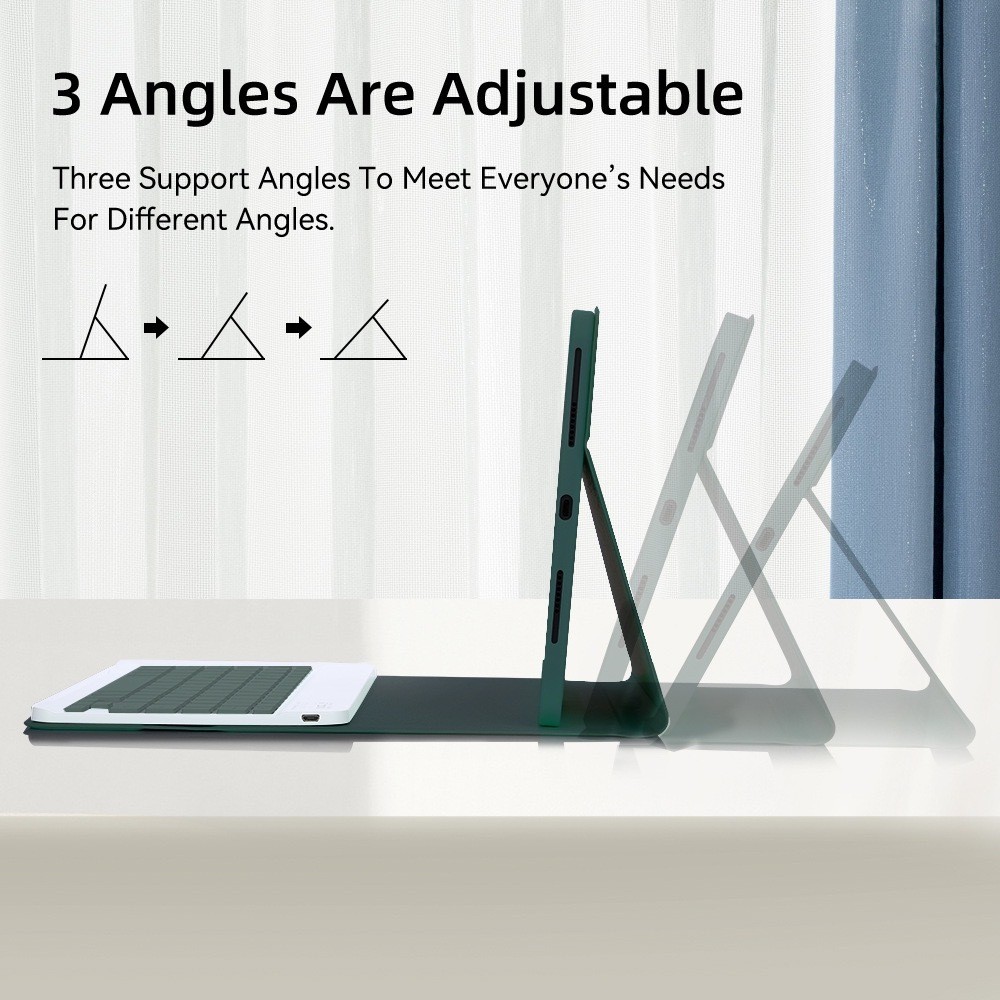 KEYBOARD CASE HUAWEI MATEPAD 12X / MATEPAD PRO 12.2 MACARON KEYBOARD WIRELESS BOOK COVER MAGNETIC